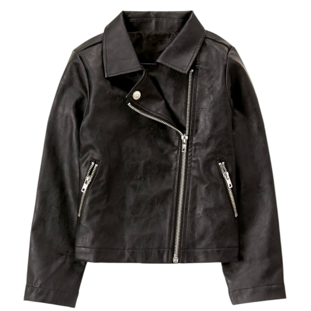 Crazy 8 Girls' Little Faux Leather Jacket